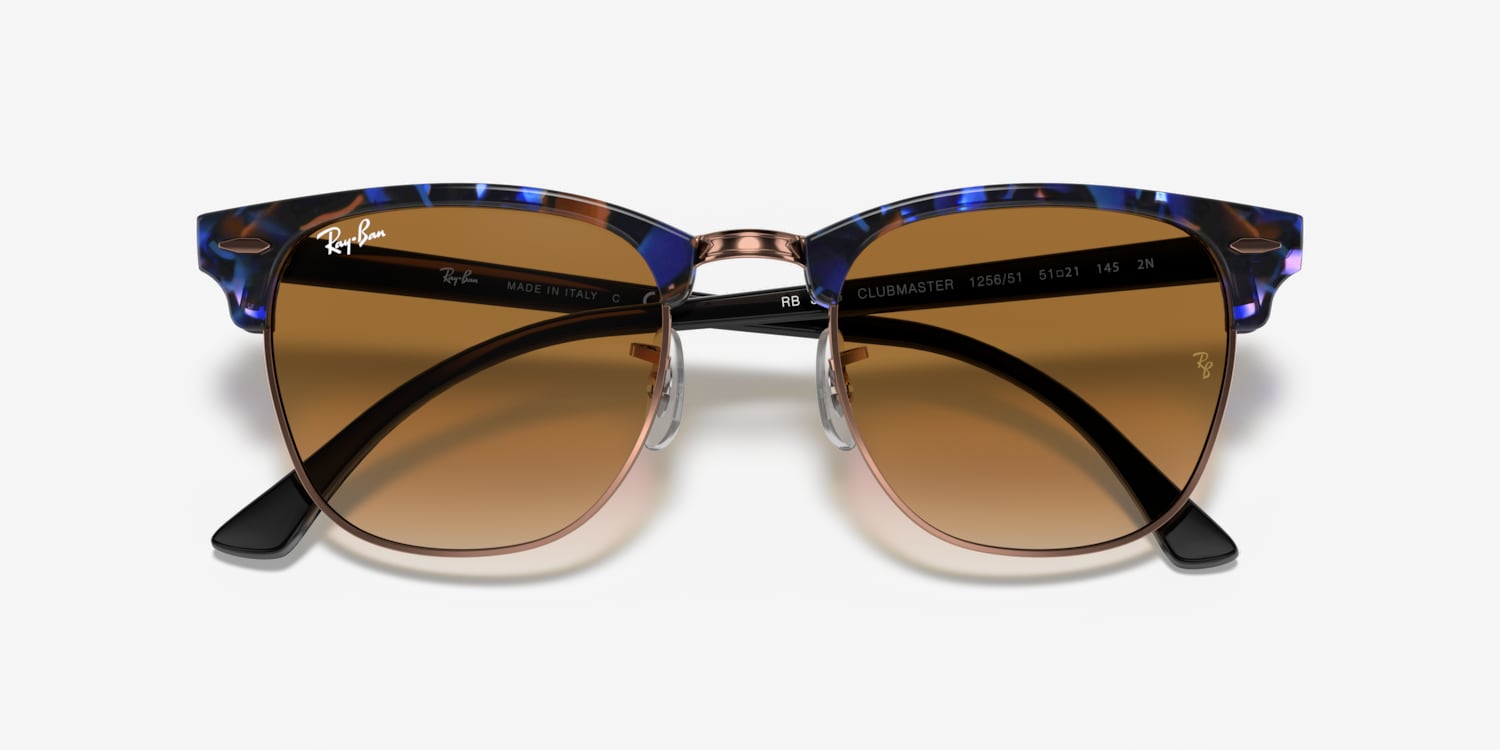 Slink Egomania Effectief Ray-Ban RB3016 Clubmaster Fleck Sunglasses | LensCrafters