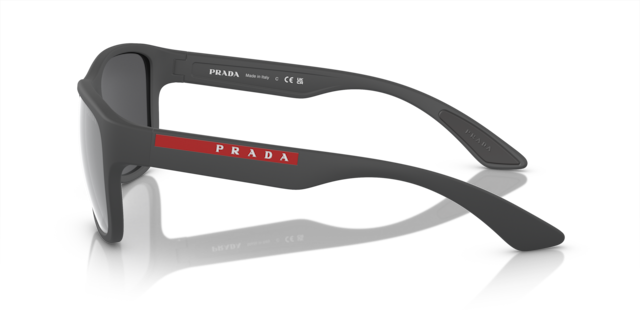 Prada Linea Rossa Man  Grey Rubber