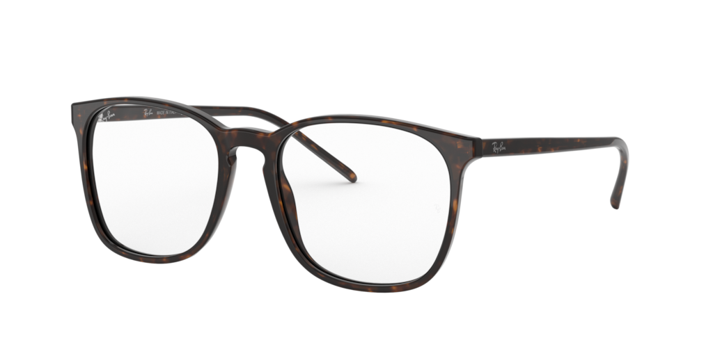 RX5387: Shop Ray-Ban Tortoise Eyeglasses at LensCrafters