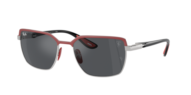 Ray-Ban Unisex Red On Gunmetal