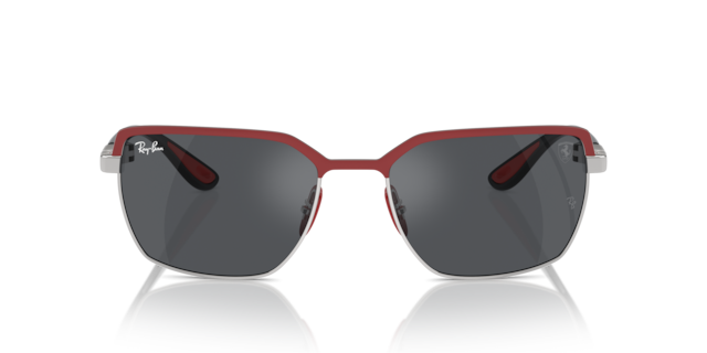 Ray-Ban Unisex Red On Gunmetal