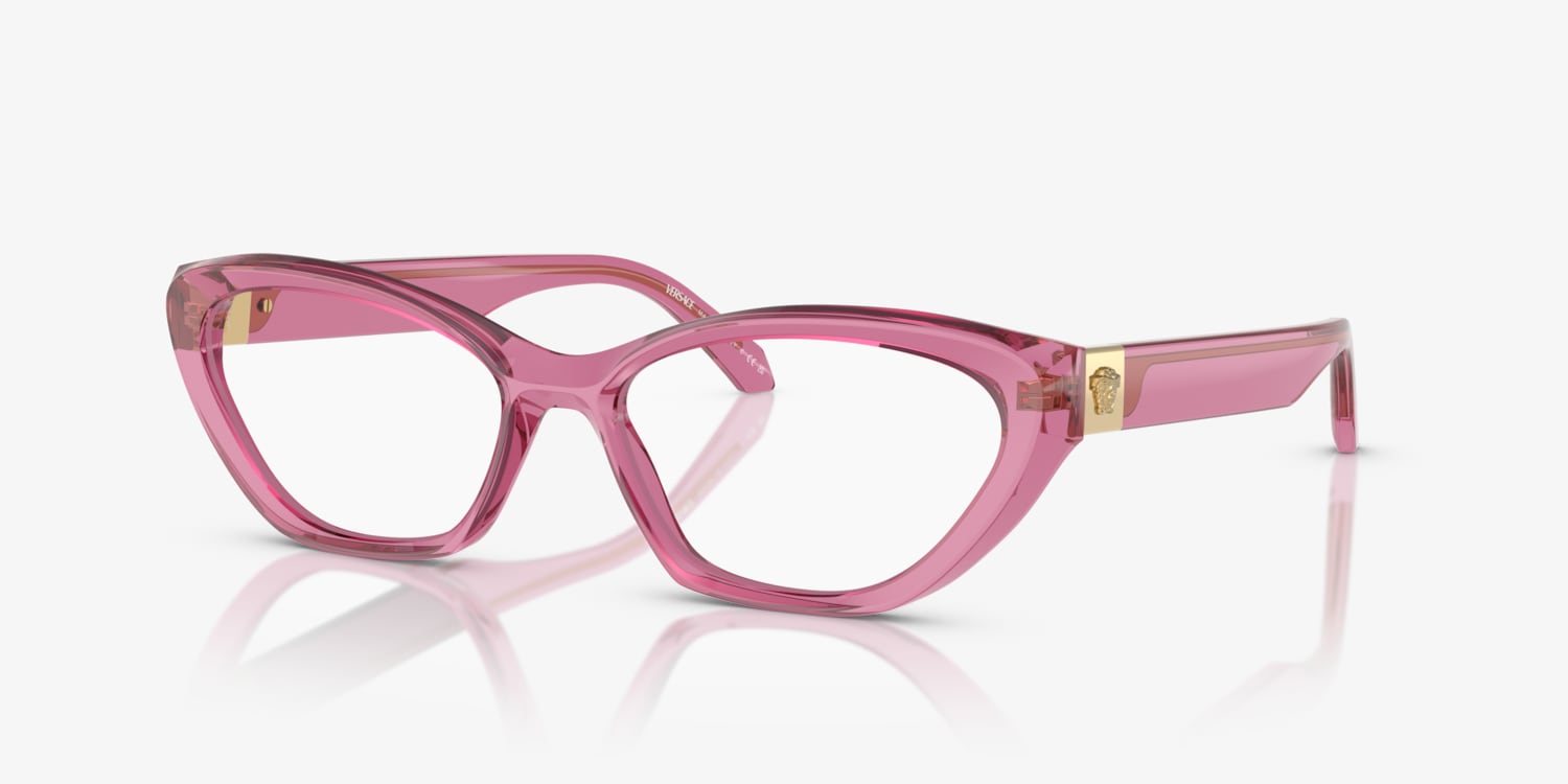 VERSACE キャットアイフレムメカネ 0VE3356 108 Versace VE3356 Eyeglasses | LensCrafters