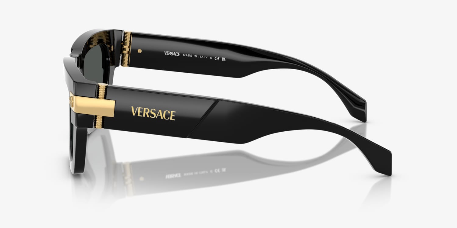 VERSACE ハロッコモチフフリントフラ 10085531A06155 5B000 Versace VE4464 Sunglasses | LensCrafters