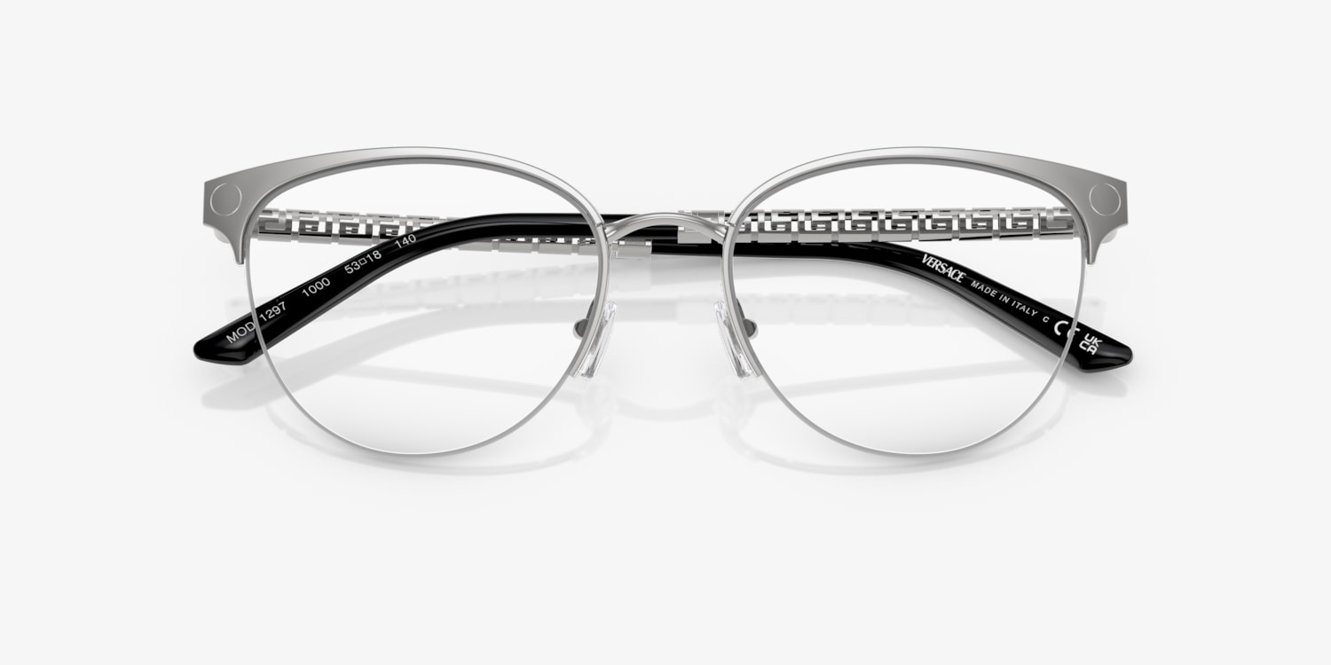 VERSACE スクエアフレムメカネ 0VE3297D 5322 Versace VE1297 Eyeglasses | LensCrafters