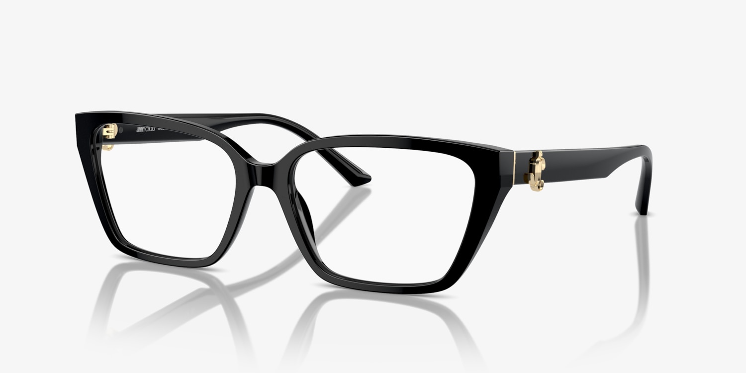 JIMMY CHOO キャットアイクラス JC180 17W Jimmy Choo JC3008 Eyeglasses | LensCrafters