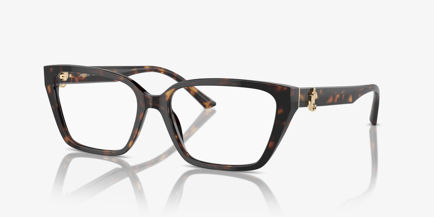 JIMMY CHOO スクエアフレムメカネ JC308 086 Jimmy Choo JC3008 Eyeglasses | LensCrafters