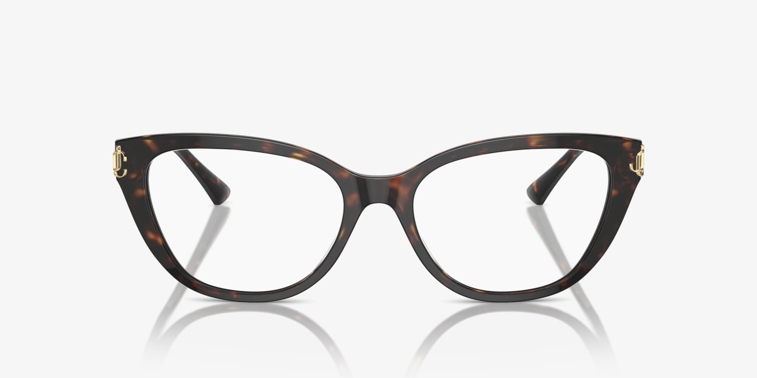 JIMMY CHOO 長方形フレムメカネ JC192 003 Jimmy Choo JC3011 Eyeglasses | LensCrafters