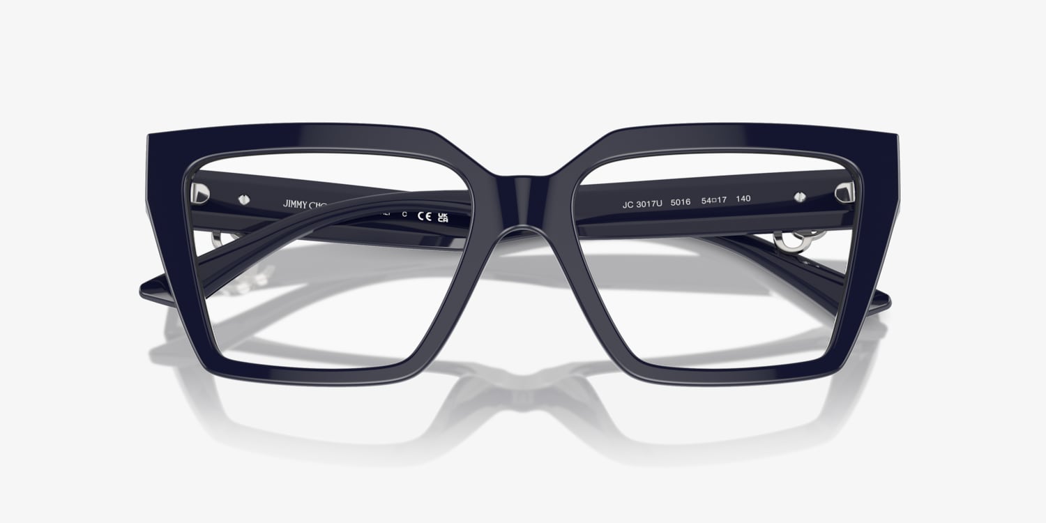 JIMMY CHOO 長方形フレムサンクラス OLYES 1MQ Jimmy Choo JC3017U Eyeglasses | LensCrafters