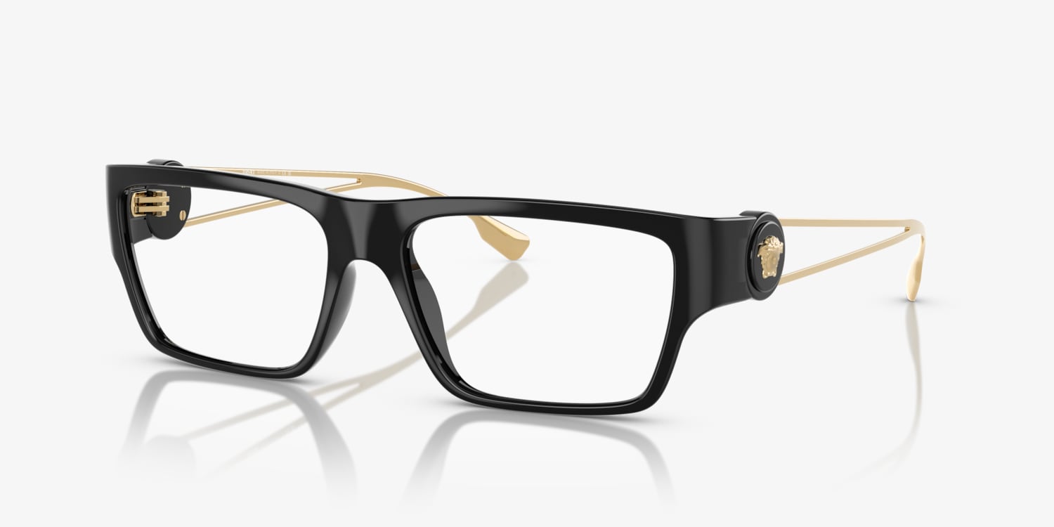 VERSACE ロコティテルフラ AUD010471A09500 1E130 Versace VE3359 Eyeglasses | LensCrafters