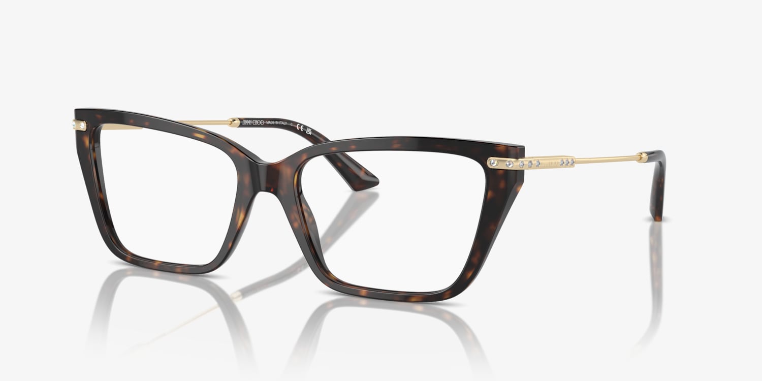 JIMMY CHOO キャットアイフレムメカネ JC3002B 5018 Jimmy Choo JC3002B Eyeglasses | LensCrafters