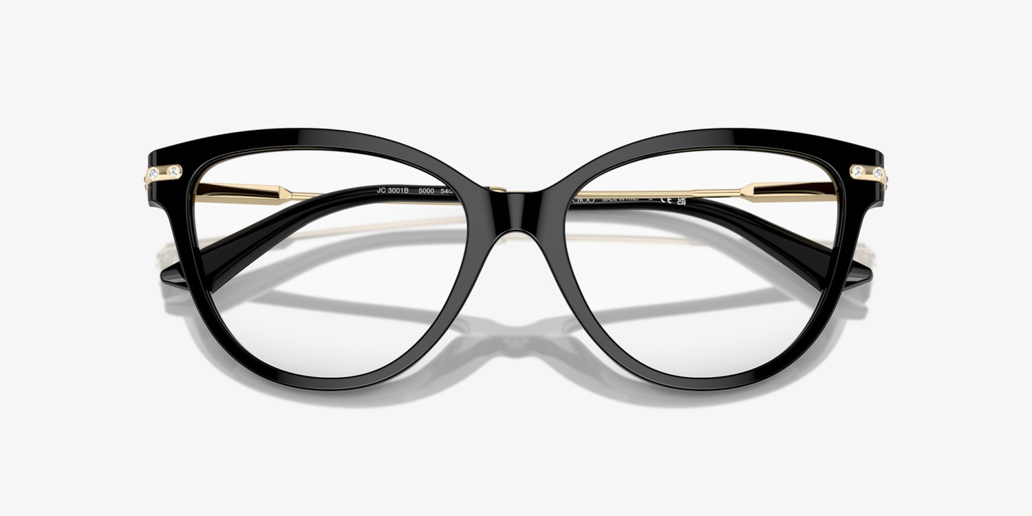 JIMMY CHOO 長方形フレムメカネ JC140 LXS Jimmy Choo JC3001B Eyeglasses | LensCrafters