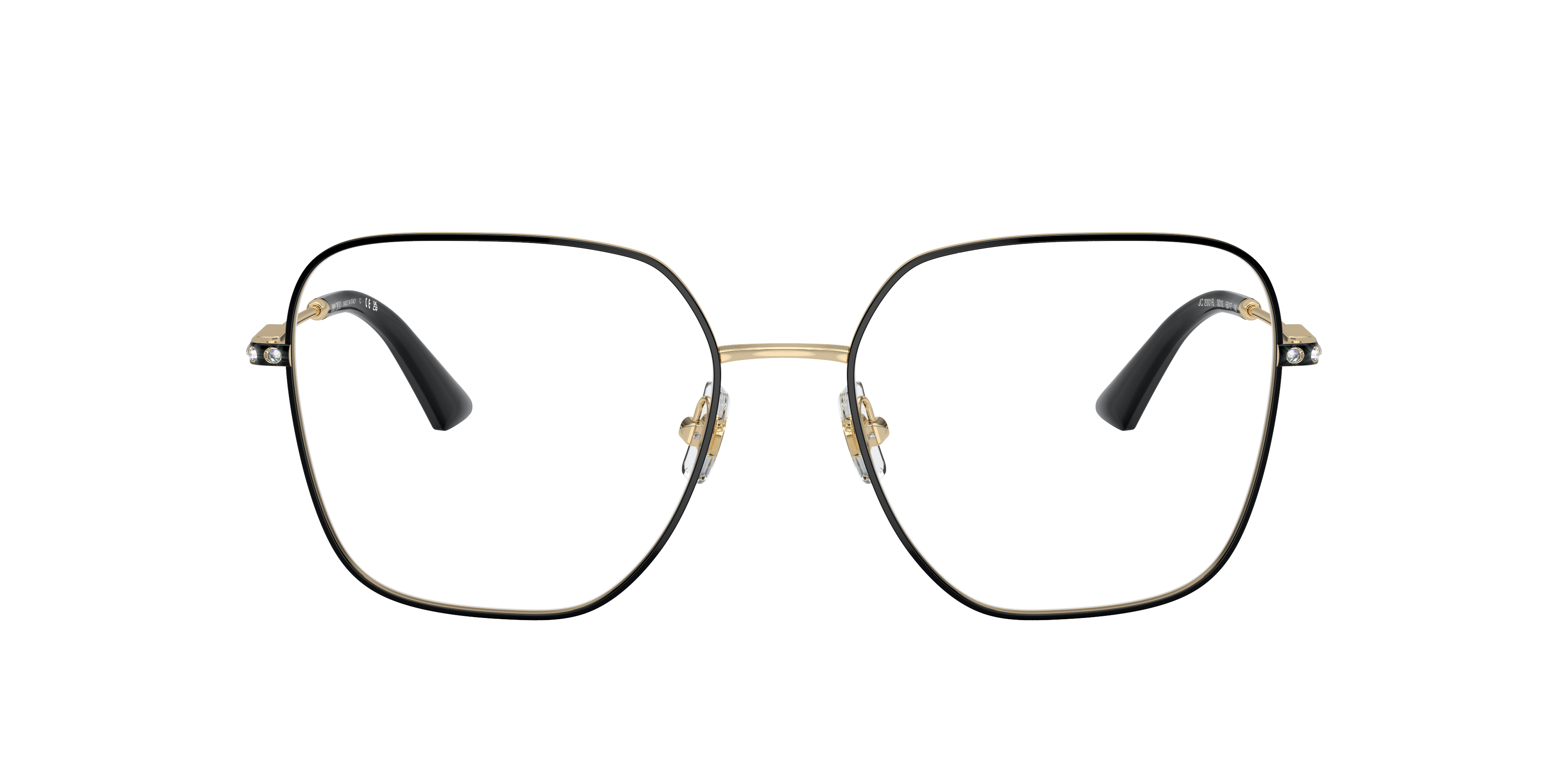 JIMMY CHOO スクエアフレムメカネ JC308 086 Jimmy Choo JC3008 Eyeglasses | LensCrafters