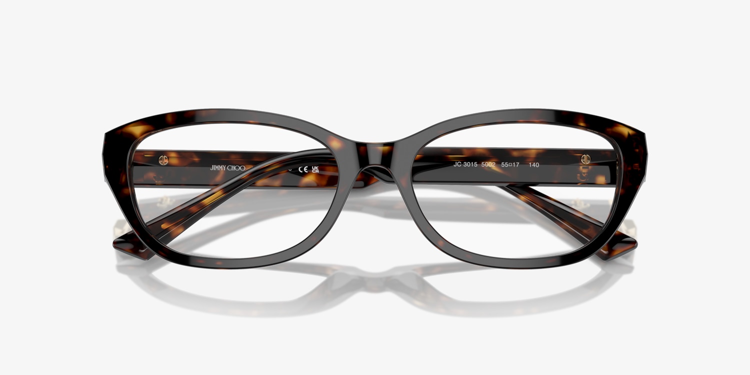 JIMMY CHOO オハル型メカネ JC3015 5002 Jimmy Choo JC3015 Eyeglasses | LensCrafters