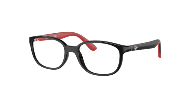 Ray-Ban Unisex Black On Red