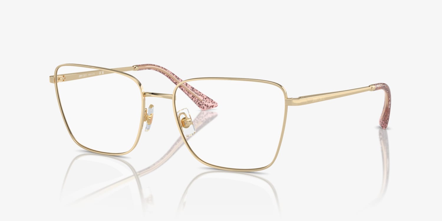 JIMMY CHOO 長方形フレムメカネ JC203 VZH Jimmy Choo JC2003 Eyeglasses | LensCrafters