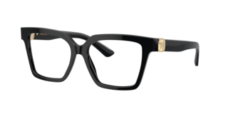 Dolce & Gabbana ブラックサングラス　ケース付き NEW! DOLCE & GABBANA AUTHENTIC BLACK LEATHER EYEGLASS