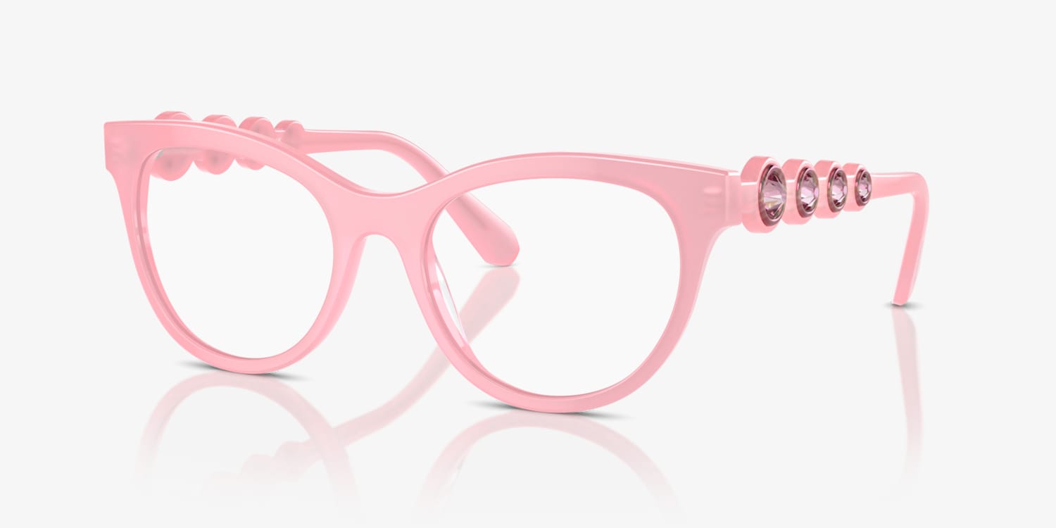【送料,関税込】SWAROVSKI メガネ SK2025 Swarovski SK 2025 women Havana Round Eyeglasses – Otticanet USA