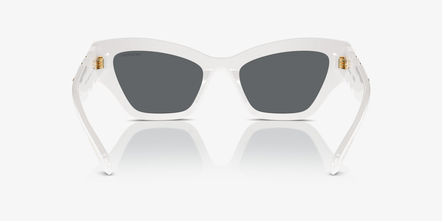【送料,関税込】SWAROVSKI サングラス SK6021 Swarovski SK6021 M (53 - 19) with Grey lenses and Black
