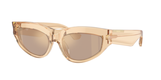 BENESUベネシュ Beige Rectangle Glasses #2036315 | Zenni Optical
