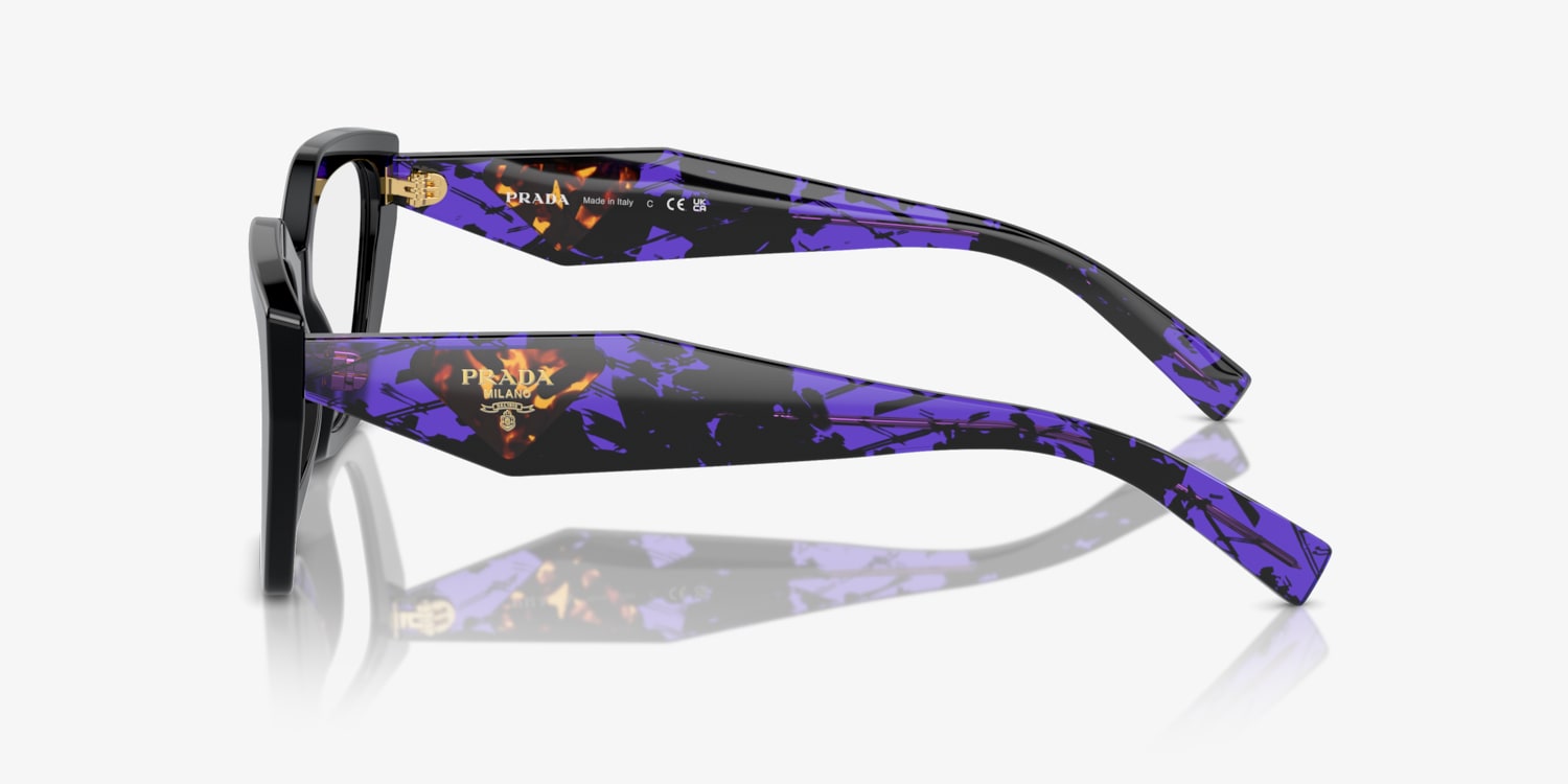 PRADA キャットアイクラス 09YVVISTA 06Z1O1 Prada PR 09YV 06Z1O1 Optical Frame Tortoise - eye-oo.com