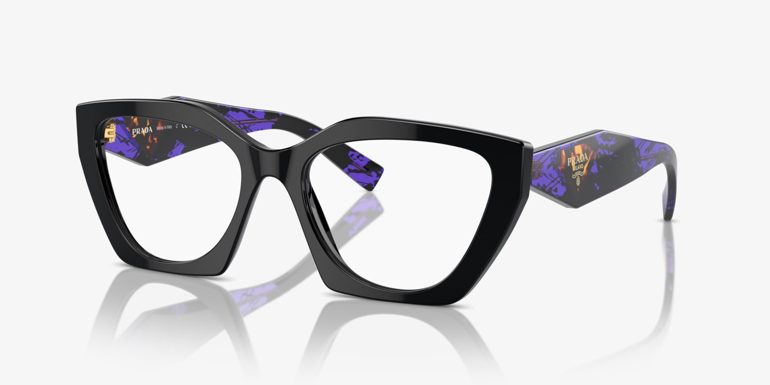 Prada purple eyeglass frames online