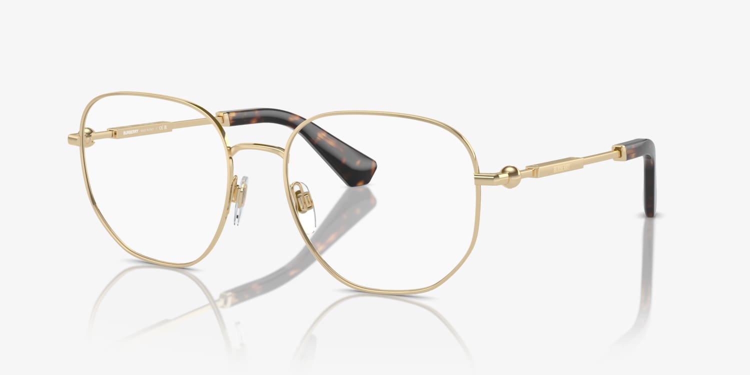 BURBERRY スクエアフレムメカネ 0BE1385 1005 Burberry BE1385 Eyeglasses | LensCrafters