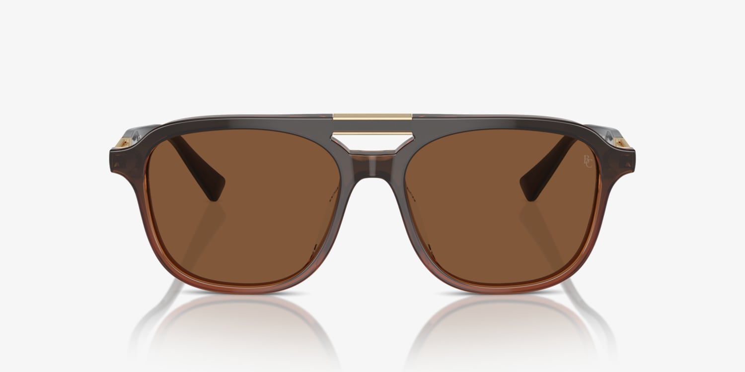 【関税&送料込】Brunello Cucinelli Sparkling Canvas Double-B Brunello Cucinelli BC4001S Sunglasses | LensCrafters
