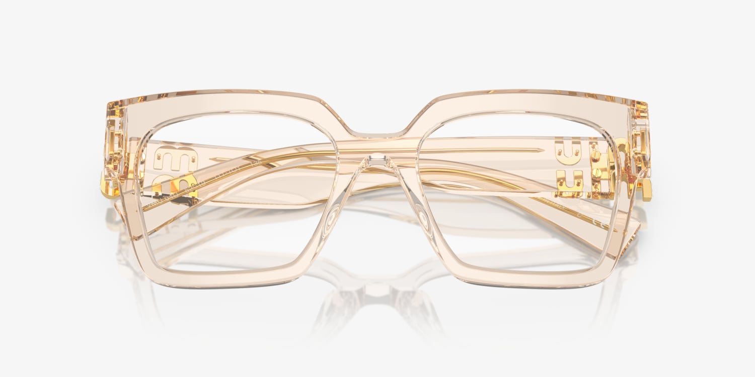 メガネ MiuMiu Miu Miu - 04UV VISTA - 11Q1O1 (04UV VISTA 11Q1O1) Miu Miu MU 04UV Eyeglasses | LensCrafters