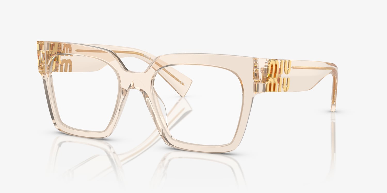 メガネ MiuMiu Miu Miu - 04UV VISTA - 11Q1O1 (04UV VISTA 11Q1O1) Miu Miu MU 04UV Eyeglasses | LensCrafters