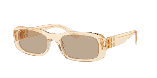 【送料,関税込】MIUMIU サングラス MU08WS Miu Miu MU 09WS XL (53 - 22) with Brown lenses and Tortoise