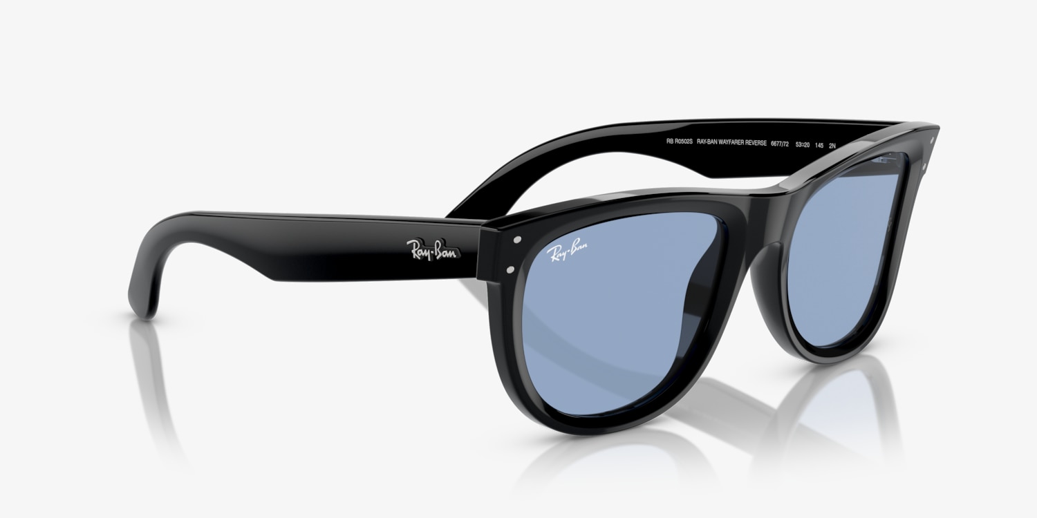 RayBan レイバン RBR0502S-F Ray-Ban RBR0502S Wayfarer Reverse Sunglasses | LensCrafters