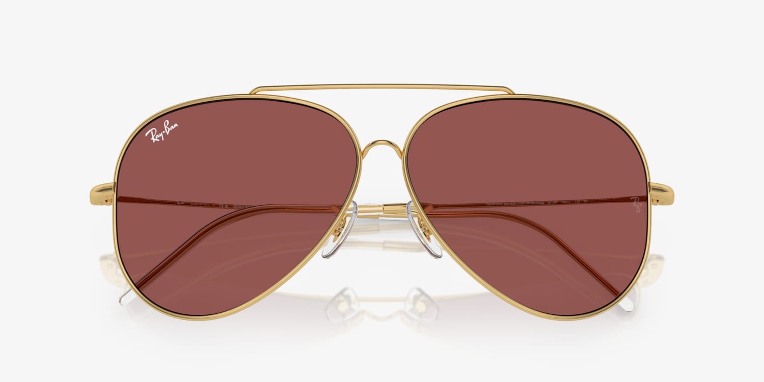 Ray Ban RBR0101S Aviator Reverse Sunglasses LensCrafters