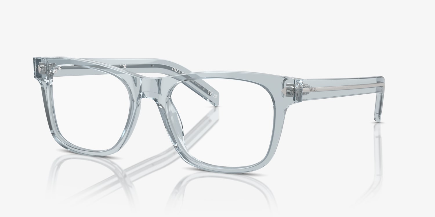 Prada clear eyeglasses hotsell