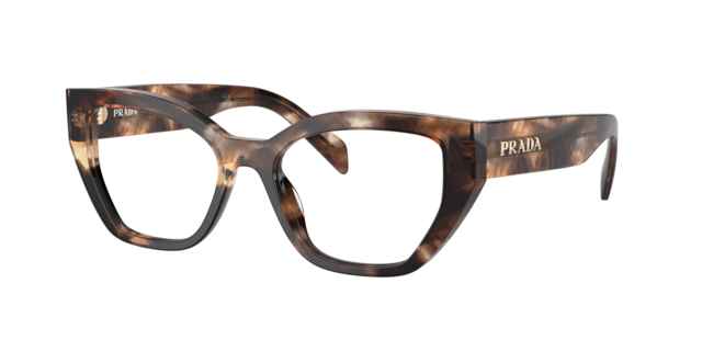メガネ PRADA Woman Optical frames Brown A07V 16N1O1 Prada PR A16V Eyeglasses | LensCrafters