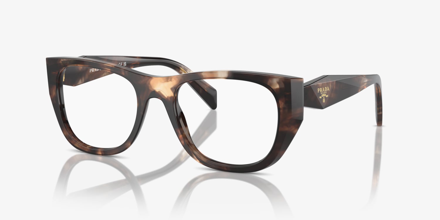 メガネ PRADA FW25 Prada - A18V VISTA - 16K1O1 (A18V VISTA 16K1O1) Prada PR A18V Eyeglasses | LensCrafters