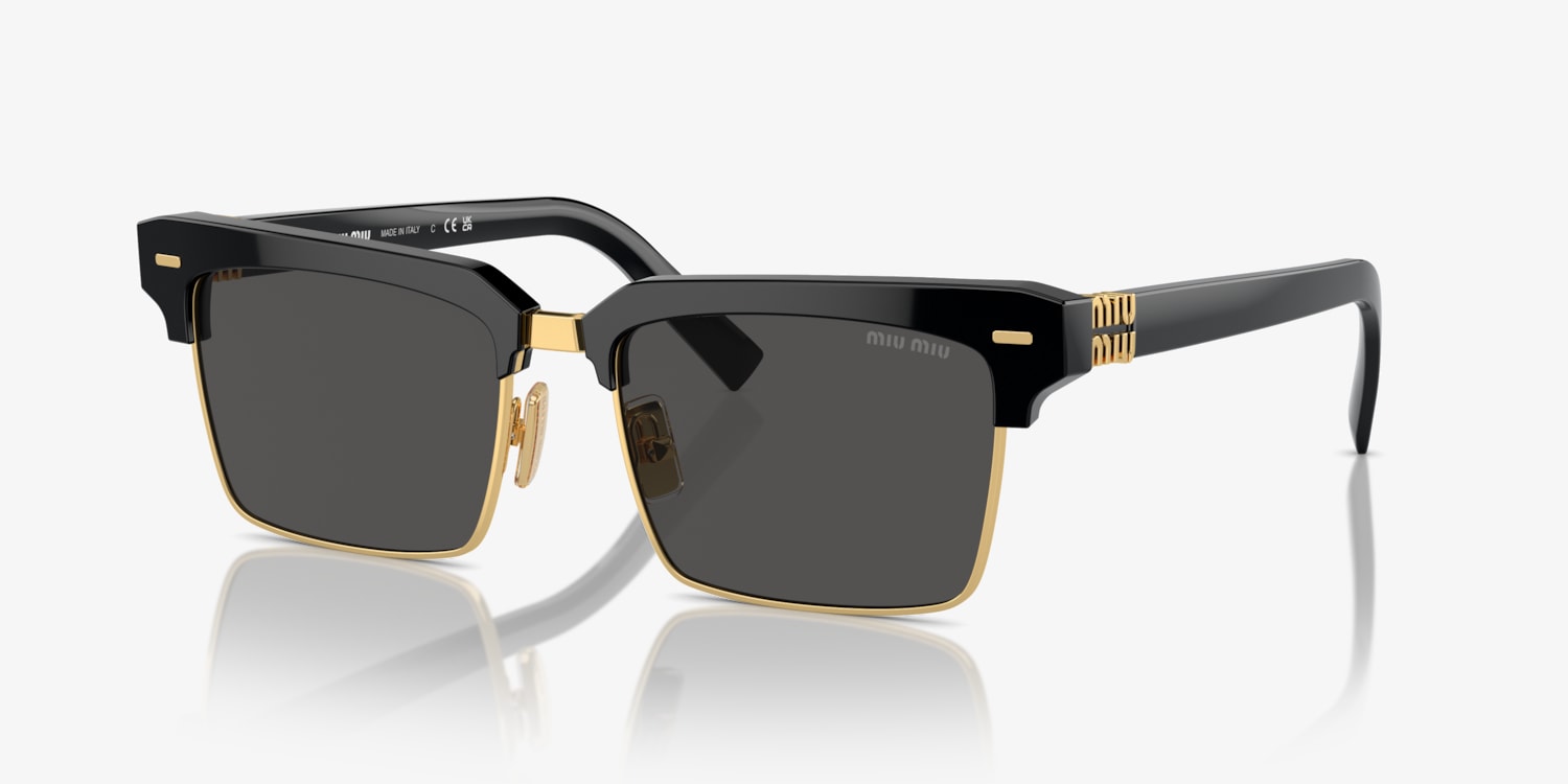 【送料&関税込】Miu Miu 0mu 02wv 16k1o1 Nero Glasses Miu Miu MU 10ZS Sunglasses | LensCrafters