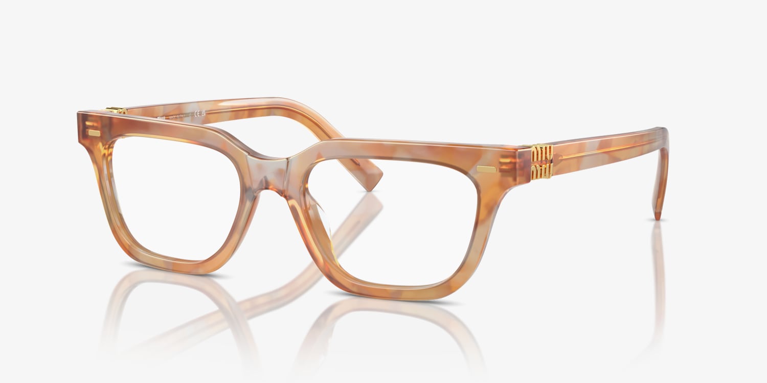 メガネ MiuMiu Miu Miu - 07XV VISTA - 08Q1O1 (07XV VISTA 08Q1O1) Miu Miu MU 07XV Eyeglasses | LensCrafters