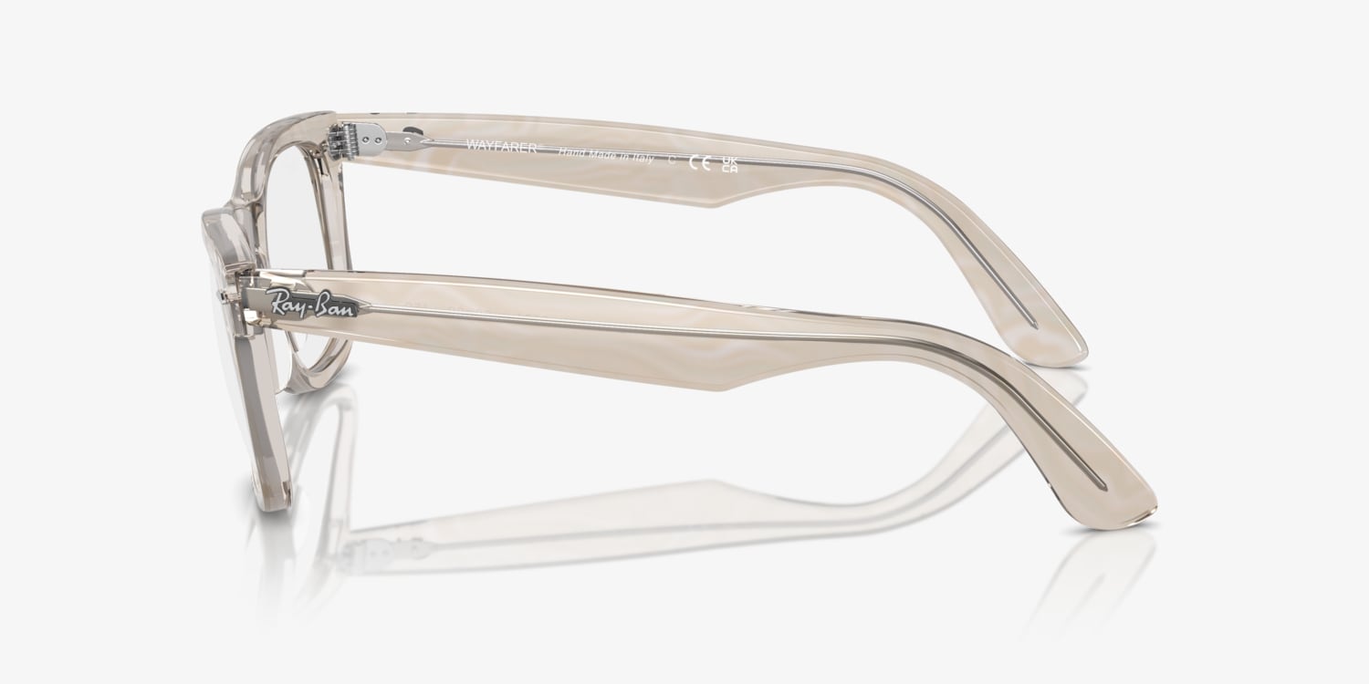 Ray ban wayfarer transparent fashion frame