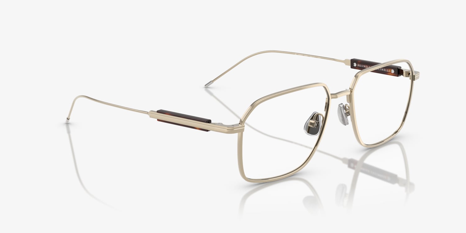 BRUNELLO CUCINELLI スクエアフレムサンクラス BC1005T 5001 Brunello Cucinelli BC1004T Eyeglasses | LensCrafters