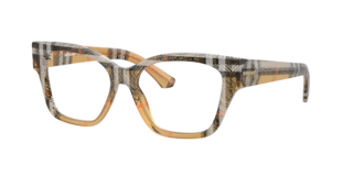 メガネ BURBERRY Woman Optical frames Brown 0BE2420 4106 Burberry BE2420 Eyeglasses | LensCrafters