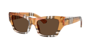 BURBERRY キャットアイサンクラス BE4441U 411287 Burberry™ BE4441U Cat-Eye Sunglasses | EyeOns.com