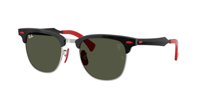 Ray-Ban Unisex  Brushed Black On Silved