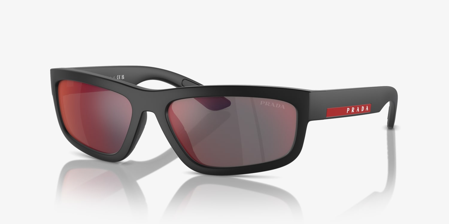 Red and black prada sunglasses online