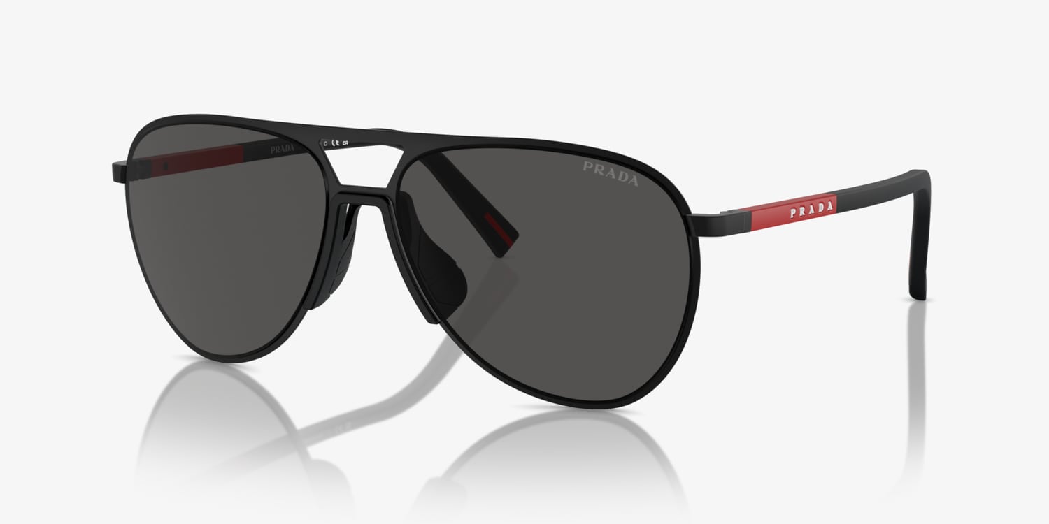Prada Linea Rossa PS 53ZS Sunglasses | LensCrafters Prada Linea Rossa PS 53ZS Sunglasses | LensCrafters