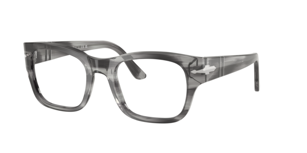Persol Unisex  Striped Grey