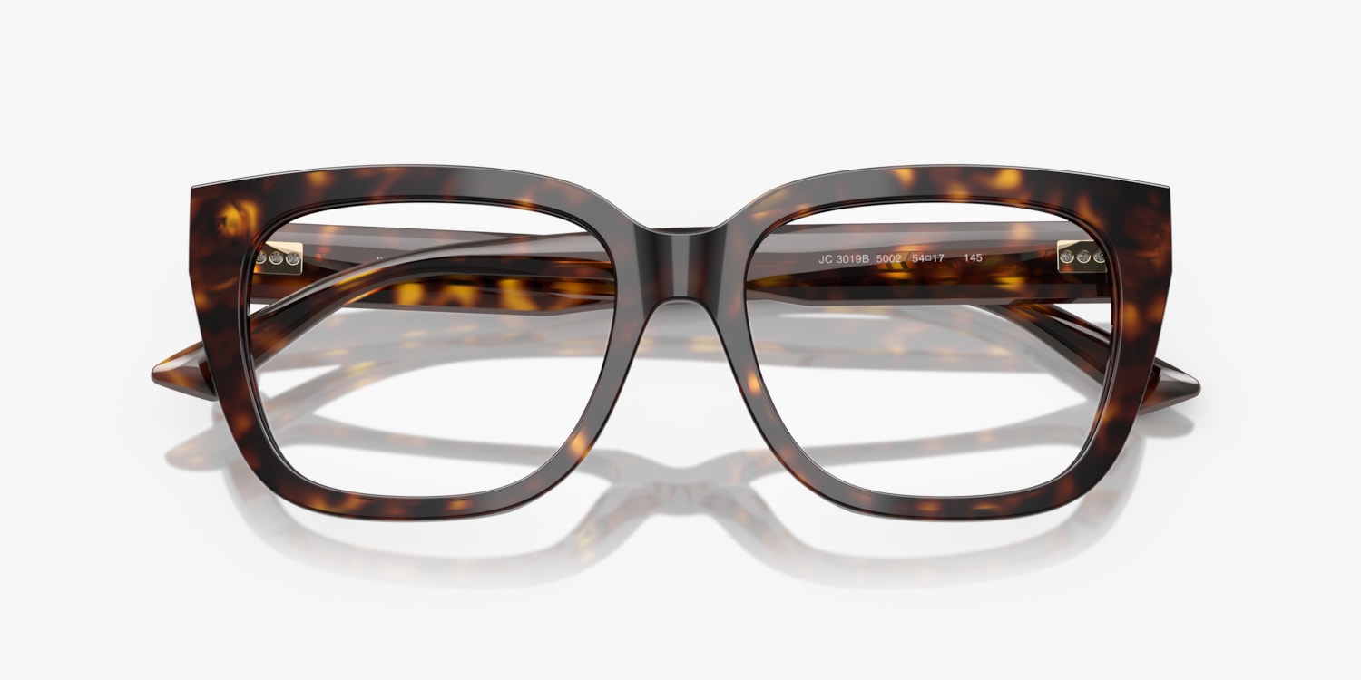 JIMMY CHOO スクエアフレムメカネ JC315G 1EI Jimmy Choo JC3019B Eyeglasses | LensCrafters