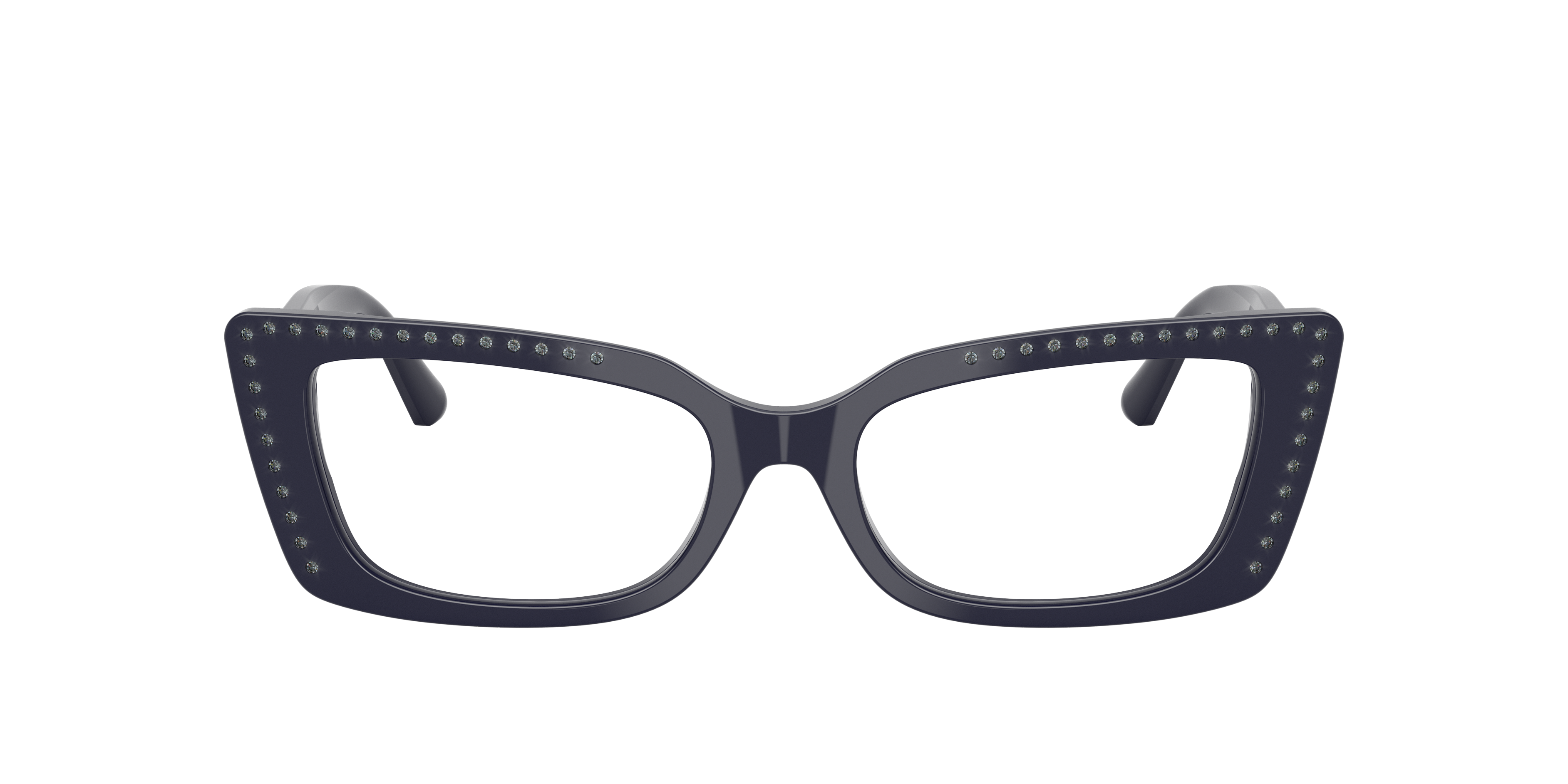 JIMMY CHOO スクエアフレムメカネ JC176 1Q9 Jimmy Choo JC176 Blue/Glitter Prescription Eyeglasses