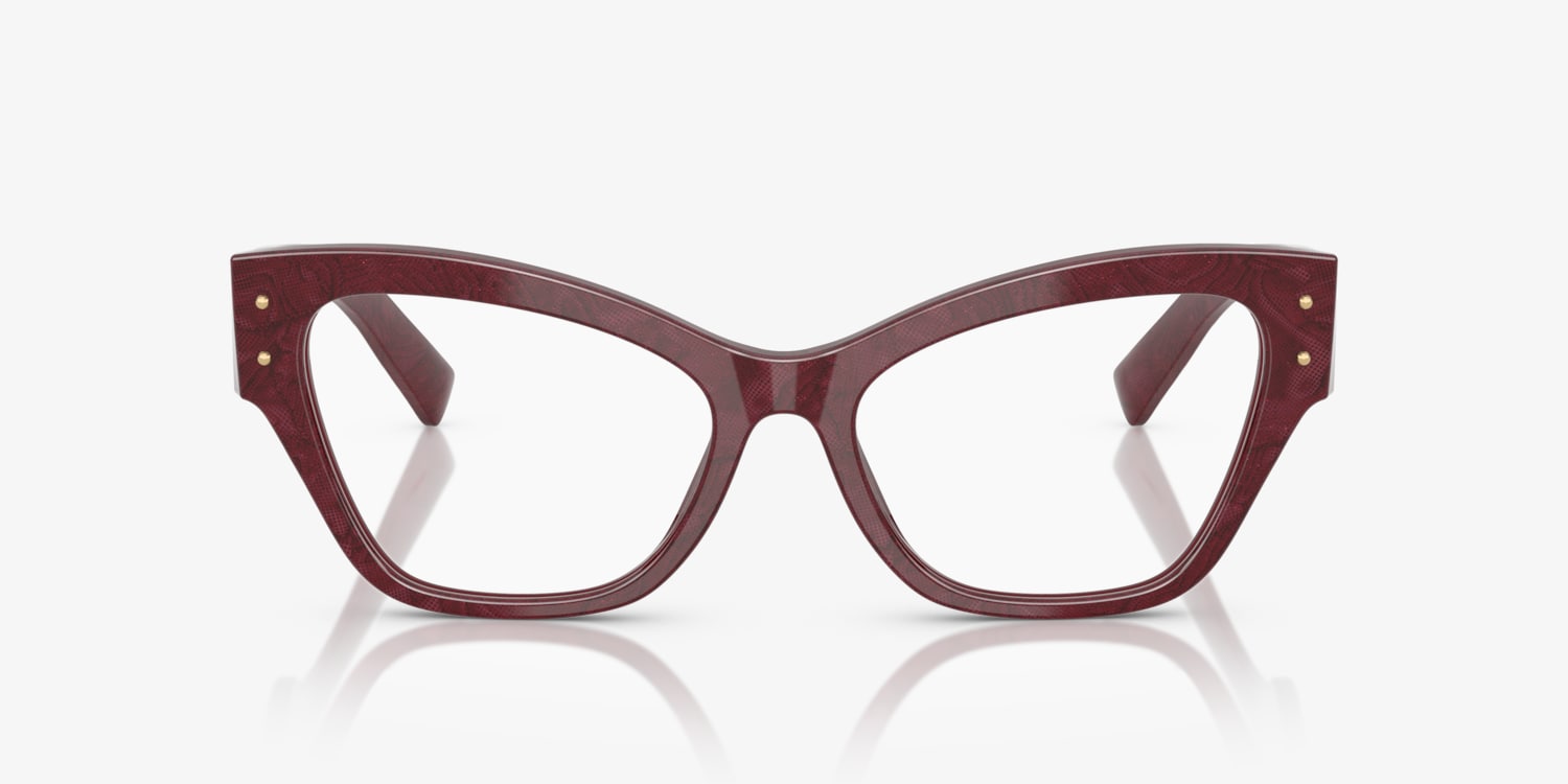 DOLCE & GABBANA キャットアイクラス DG3403 3442 Dolce & Gabbana DG3404 Eyeglasses | LensCrafters