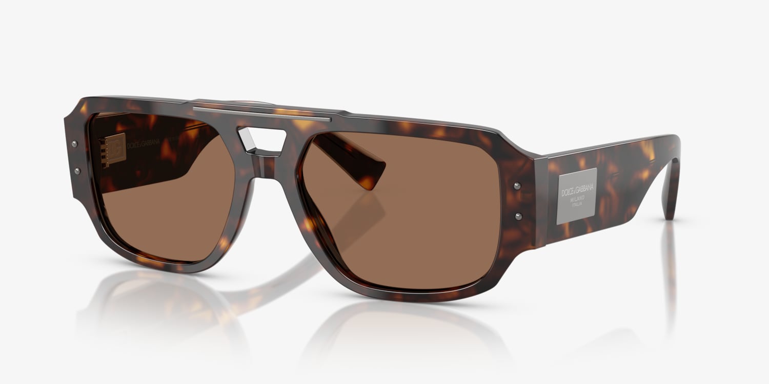 【関税&送料込み】Dolce & Gabbana Anthracite Grey Tweed Do Dolce & Gabbana DG4482 Sunglasses | LensCrafters