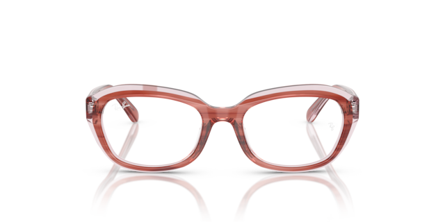 Ray-Ban Woman Striped On Transparent